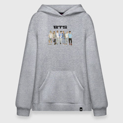 Худи SuperOversize хлопок BTS