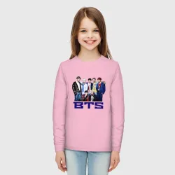 Детский лонгслив хлопок BTS - фото 2