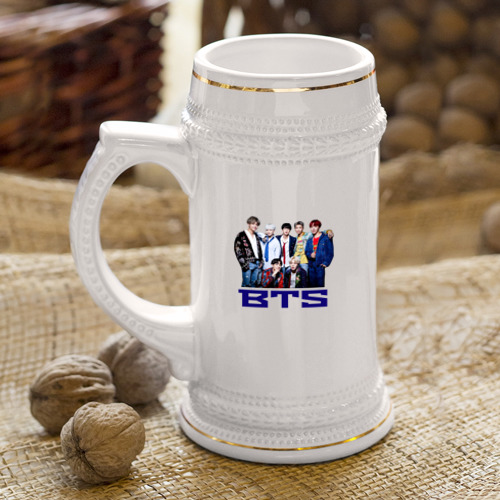 Кружка пивная BTS - фото 4