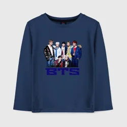 Детский лонгслив хлопок BTS
