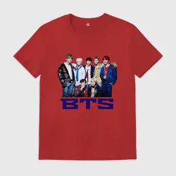 Мужская футболка хлопок BTS