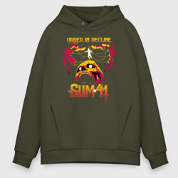 Мужское худи Oversize хлопок Sum 41 Order In Decline