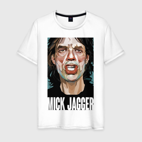 Мужская футболка хлопок Mick Jagger