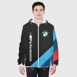 Мужская куртка 3D BmW m performance - фото 4