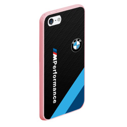 Чехол для iPhone 5/5S матовый BmW m performance - фото 2