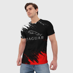 Мужская футболка 3D Jaguar Ягуар - фото 2
