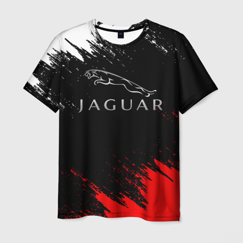 Мужская футболка 3D Jaguar Ягуар, цвет 3D печать