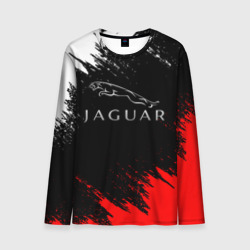 Мужской лонгслив 3D Jaguar Ягуар