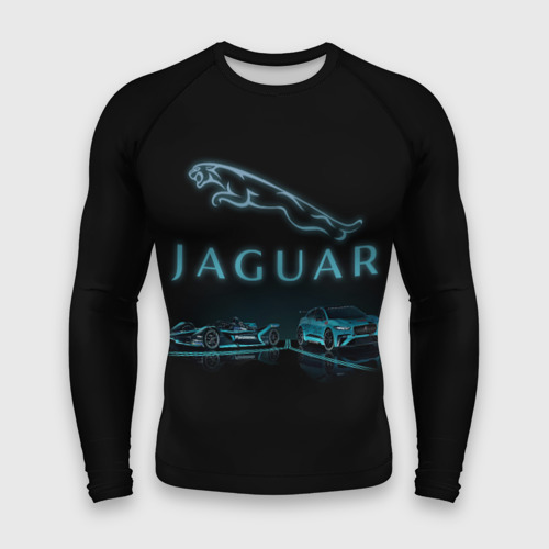 Мужской рашгард 3D Jaguar Ягуар, цвет 3D печать