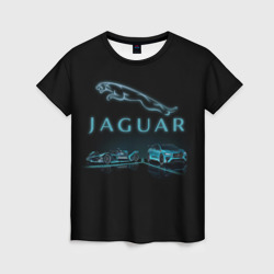 Женская футболка 3D Jaguar Ягуар