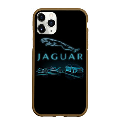 Чехол для iPhone 11 Pro Max матовый Jaguar Ягуар