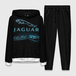 Женский костюм с толстовкой 3D Jaguar Ягуар
