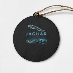 Деревянная игрушка круг Jaguar Ягуар