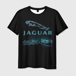 Мужская футболка 3D Jaguar Ягуар