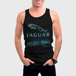 Мужская майка 3D Jaguar Ягуар - фото 2