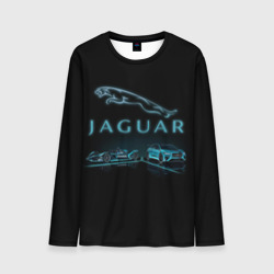 Мужской лонгслив 3D Jaguar Ягуар