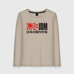 Женский лонгслив хлопок JDM Japanese Domestic Market