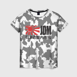 Женская футболка 3D JDM Style Japanese Domestic Market