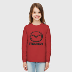 Детский лонгслив хлопок Mazda logo Мазда лого - фото 2