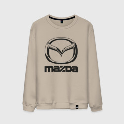 Мужской свитшот хлопок Mazda logo Мазда лого