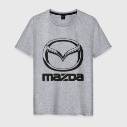 Мужская футболка хлопок Mazda logo Мазда лого