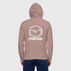 Мужская толстовка на молнии хлопок Mazda logo Мазда лого - фото 2