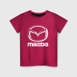 Детская футболка хлопок Mazda logo Мазда лого