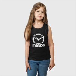 Детская майка хлопок Mazda logo Мазда лого - фото 2