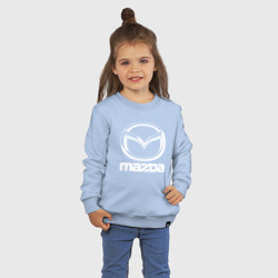 Детский свитшот хлопок Mazda logo Мазда лого - фото 2