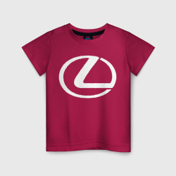 Светящаяся детская футболка Lexus logo Лексус