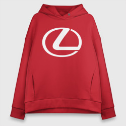 Женское светящееся худи Lexus logo Лексус