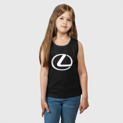 Детская майка хлопок Lexus logo Лексус - фото 2