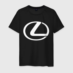 Светящаяся мужская футболка Lexus logo Лексус