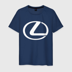 Светящаяся мужская футболка Lexus logo Лексус