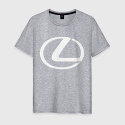 Светящаяся мужская футболка Lexus logo Лексус