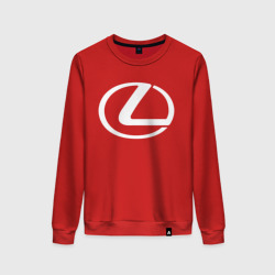 Женский свитшот хлопок Lexus logo Лексус