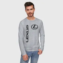 Мужской лонгслив хлопок Lexus - фото 2
