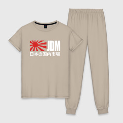 Женская пижама хлопок JDM style