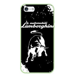 Чехол для iPhone 5/5S матовый Lamborghini Ламборгини