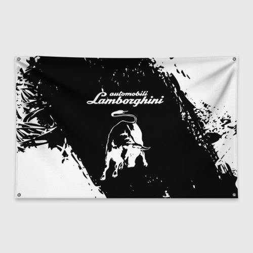 Флаг-баннер Lamborghini Ламборгини
