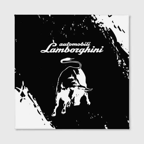Холст квадратный Lamborghini Ламборгини, цвет 3D печать - фото 2