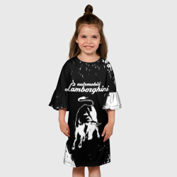 Детское платье 3D Lamborghini Ламборгини - фото 2