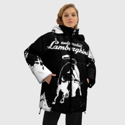 Женская зимняя куртка Oversize Lamborghini Ламборгини - фото 2