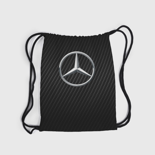 Рюкзак-мешок 3D Mercedes carbone Мерседес карбон - фото 6