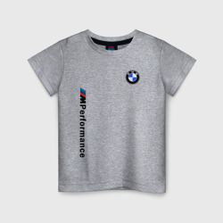 Детская футболка хлопок BmW m performance