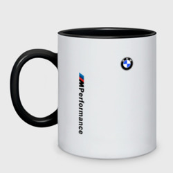 Кружка двухцветная BmW m performance