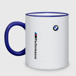 Кружка двухцветная BmW m performance