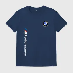 Мужская футболка хлопок BmW m performance 2020 БмВ м перформанс