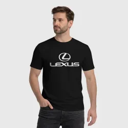 Мужская футболка хлопок Lexus Лексус - фото 2