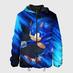 Мужская куртка 3D Sonic Соник